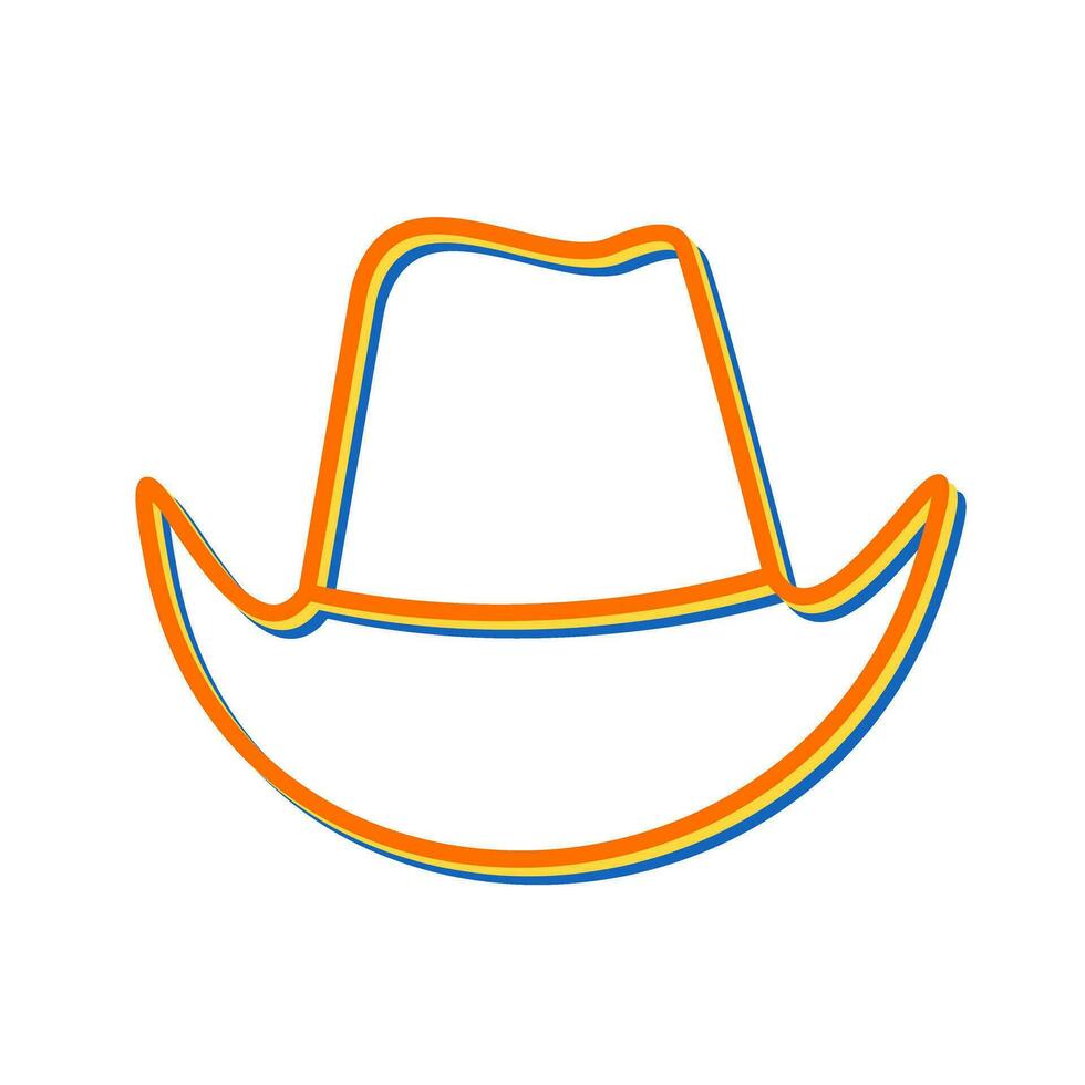 Cowboy Hat Vector Icon