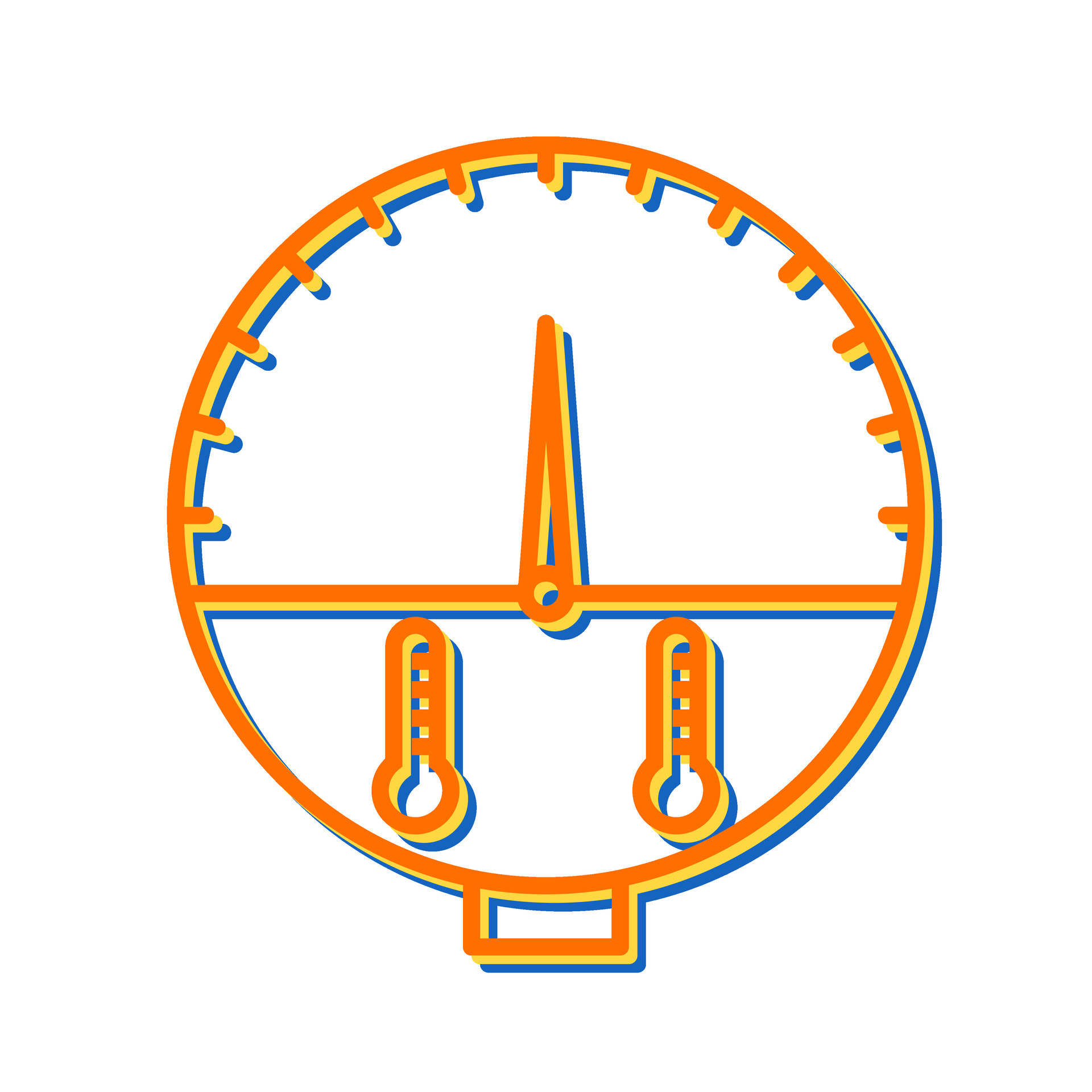 Temperature Indicator Vector Icon 28328902 Vector Art at Vecteezy