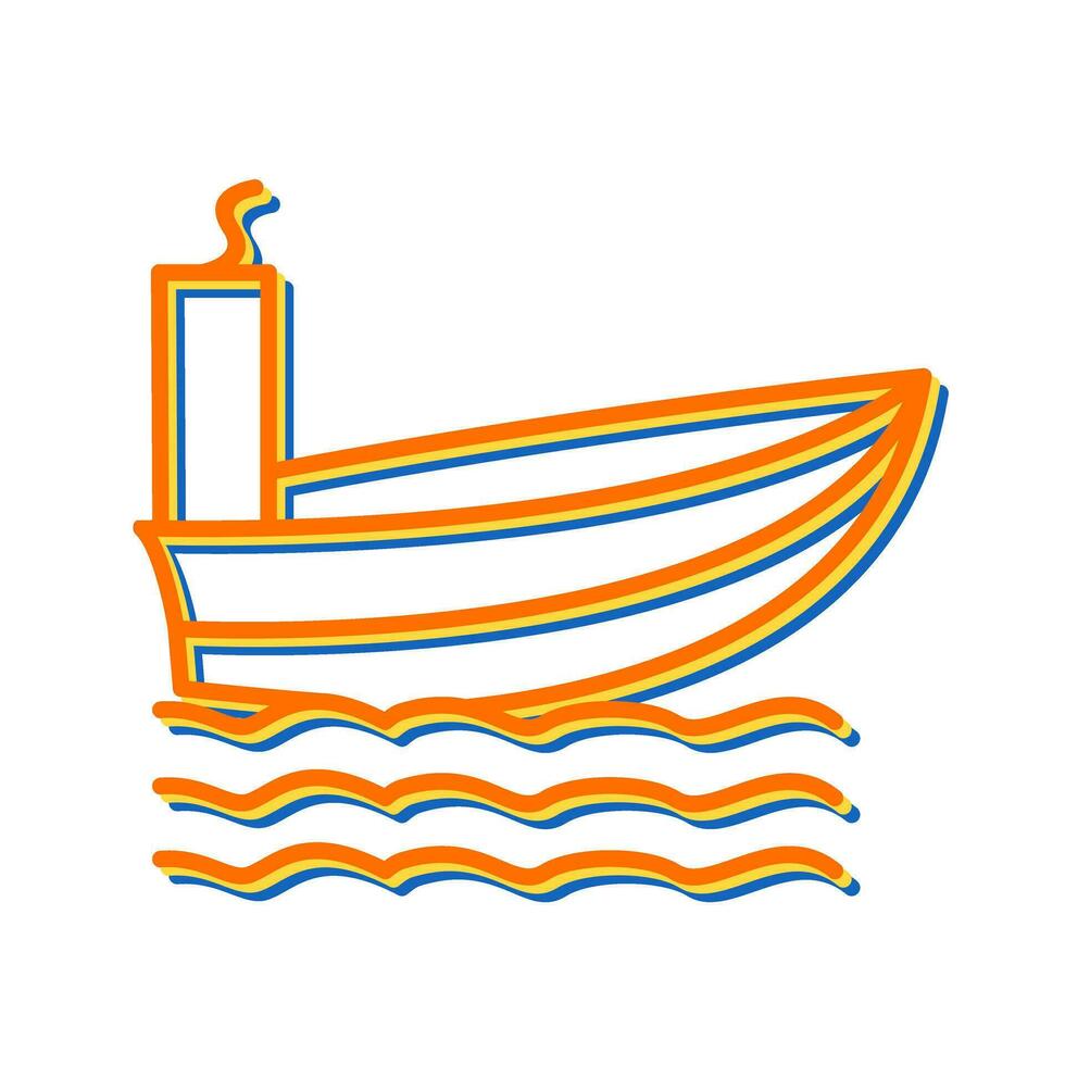Steamship Vector Icon