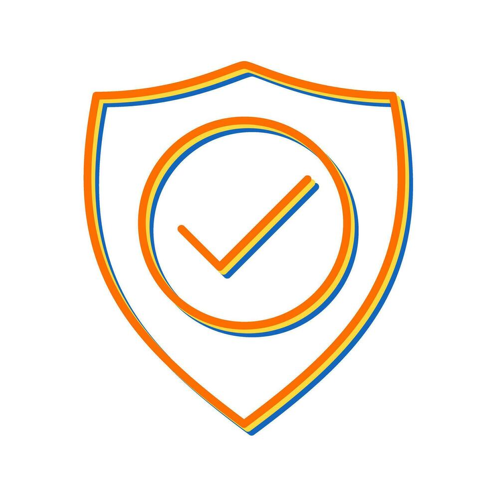 Verified Protection Vector Icon