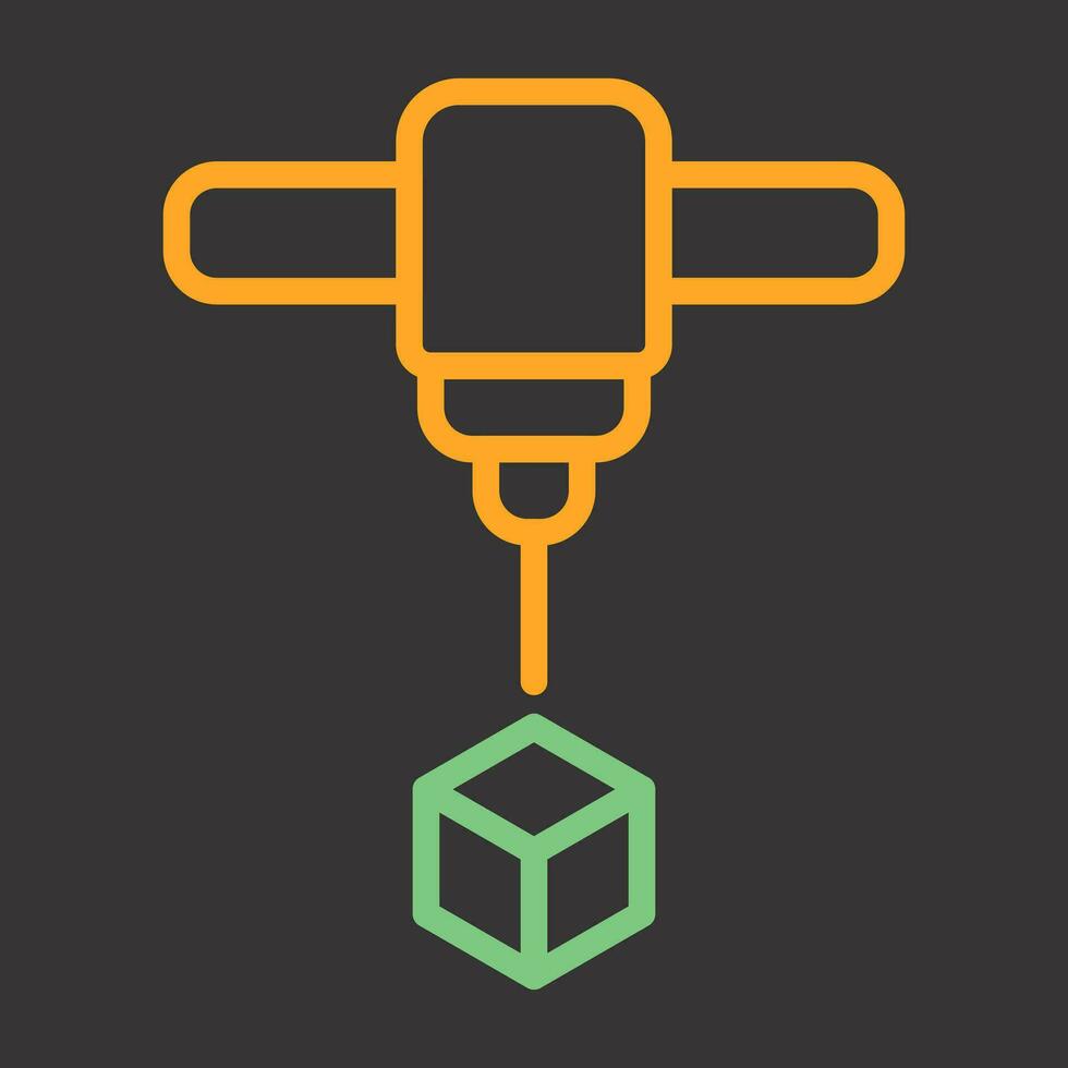 3d Printing Vector Icon
