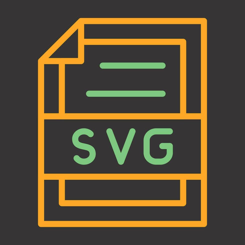 Svg File Vector Icon
