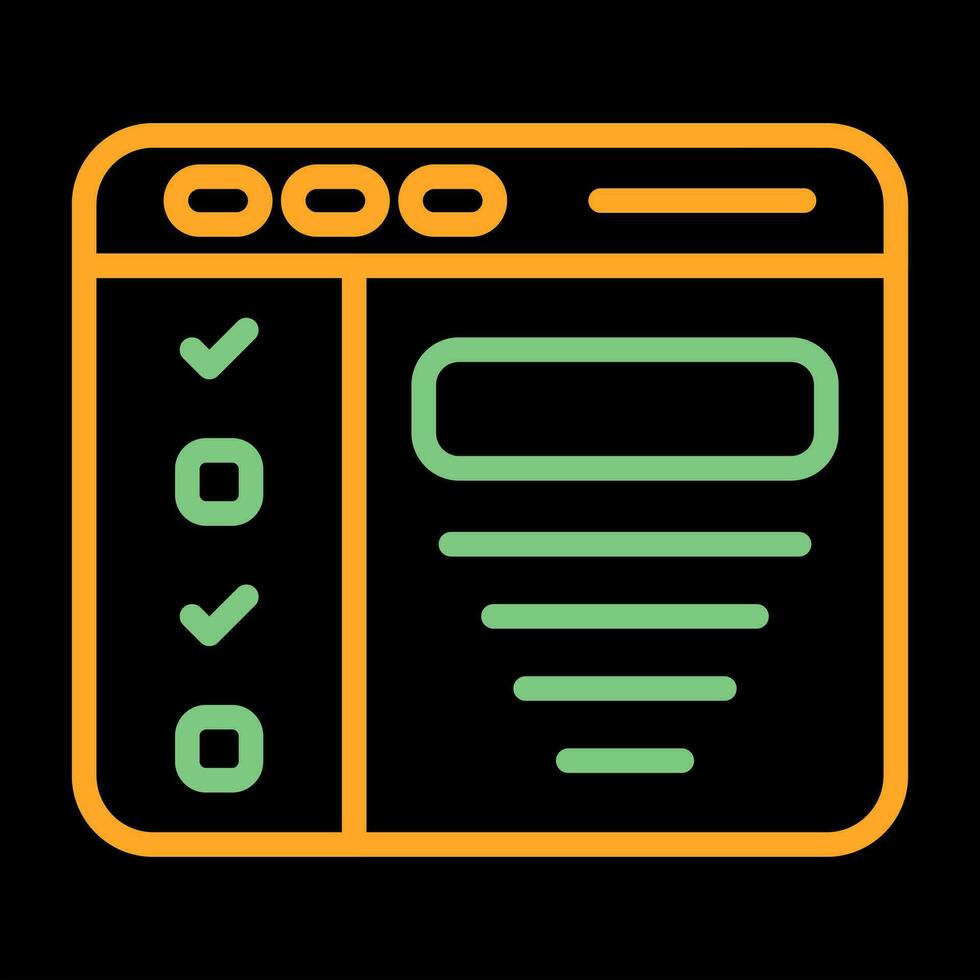 Design Brief Vector Icon