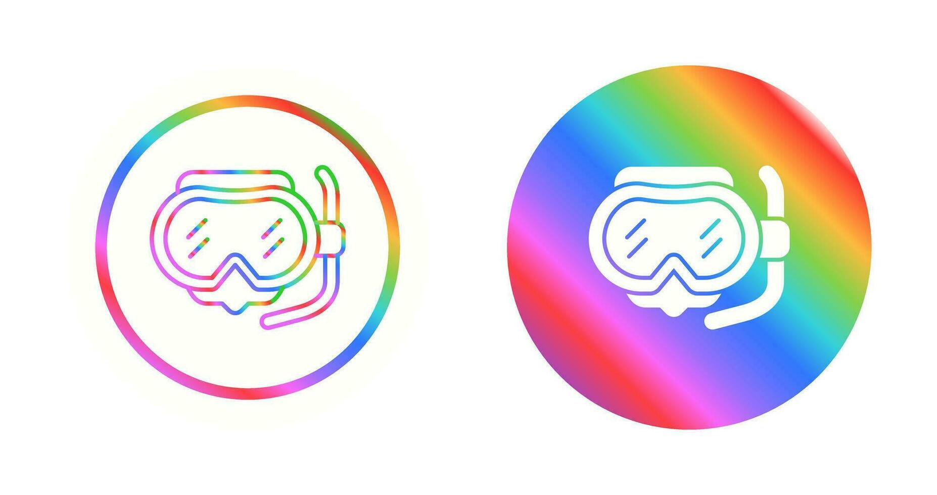 Diving Mask Vector Icon