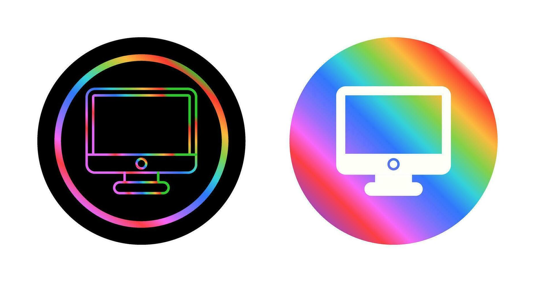 Monitor Vector Icon