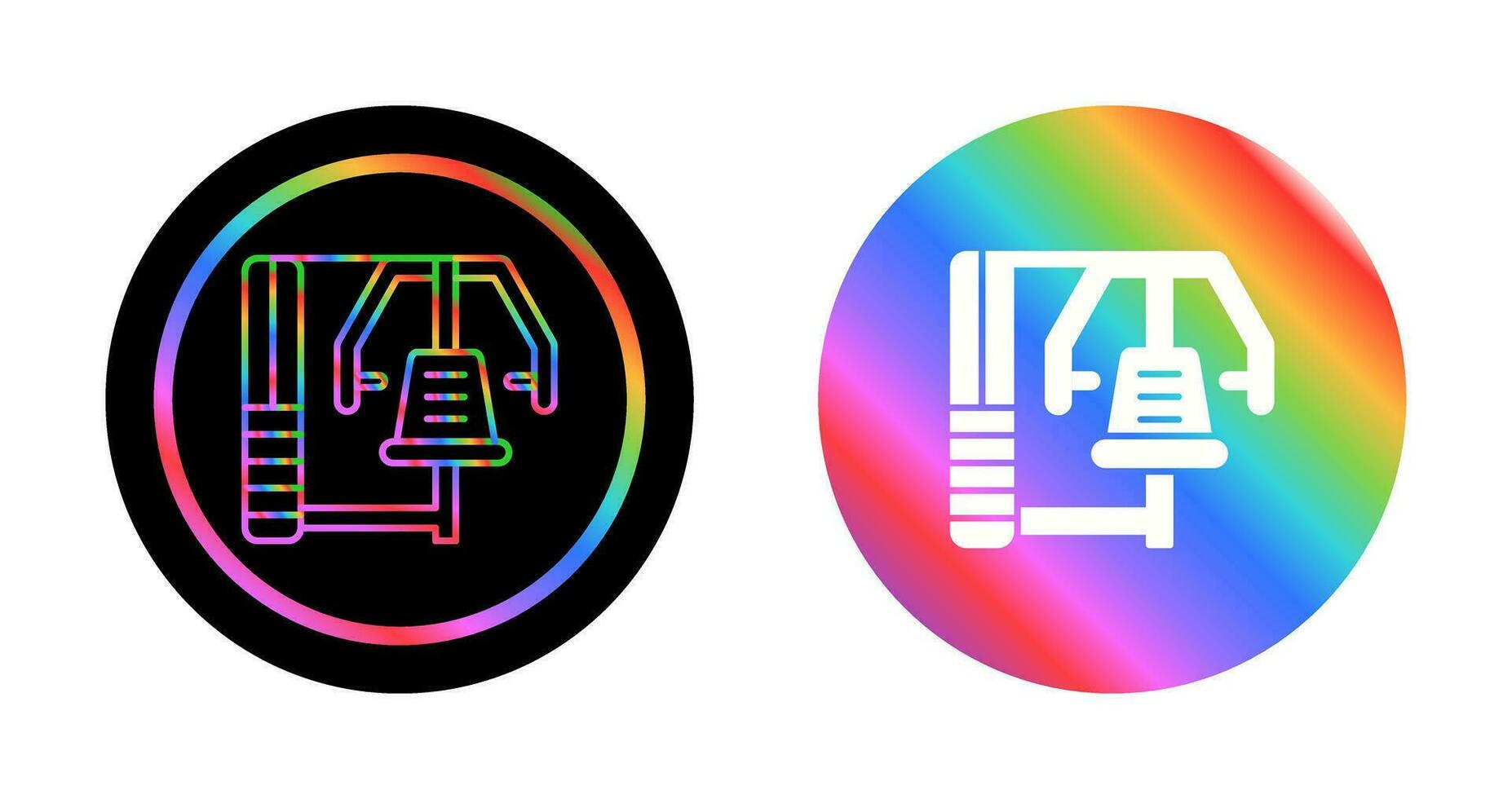 Gym Machine Vector Icon