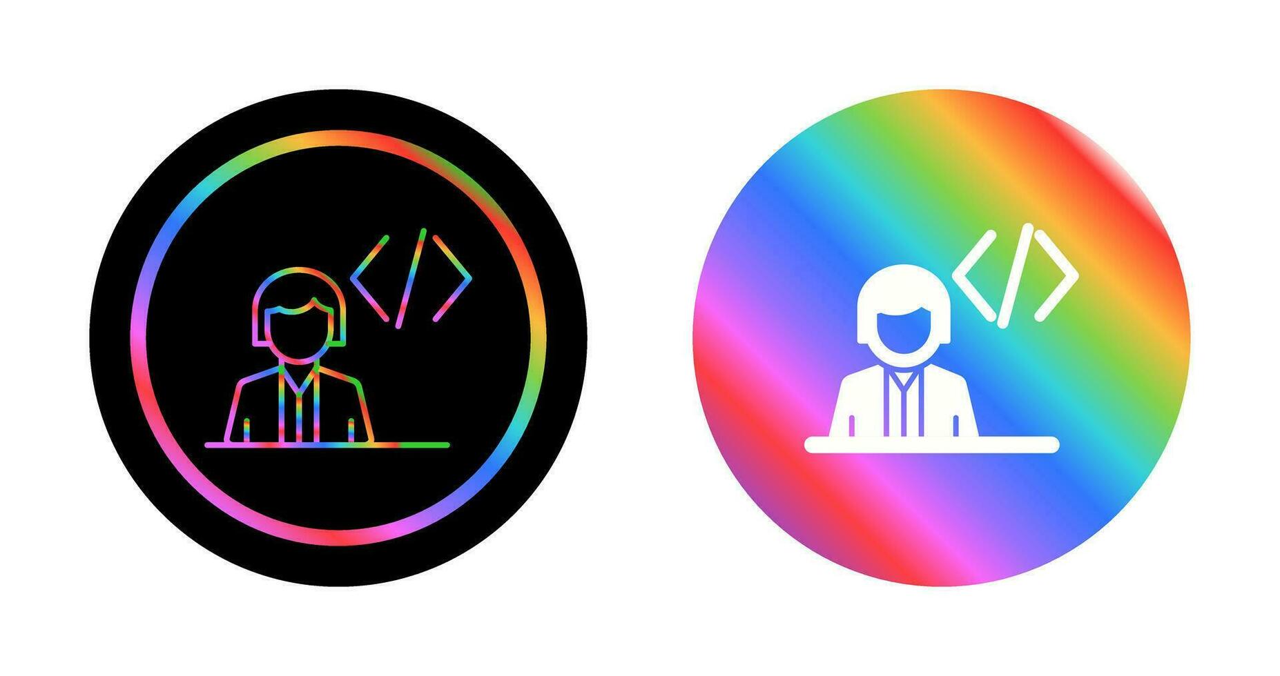 Programmer Vector Icon