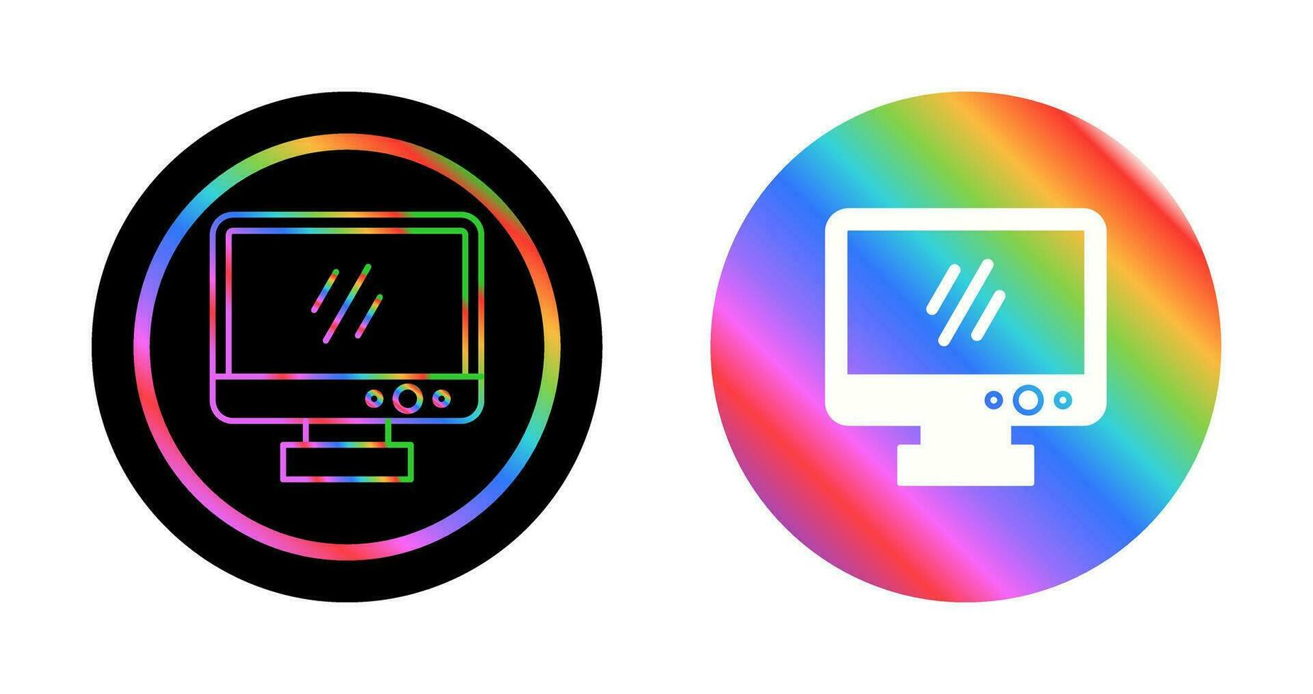Monitor Vector Icon