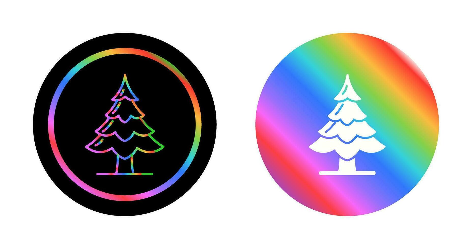 Pine Tree Vector Icon