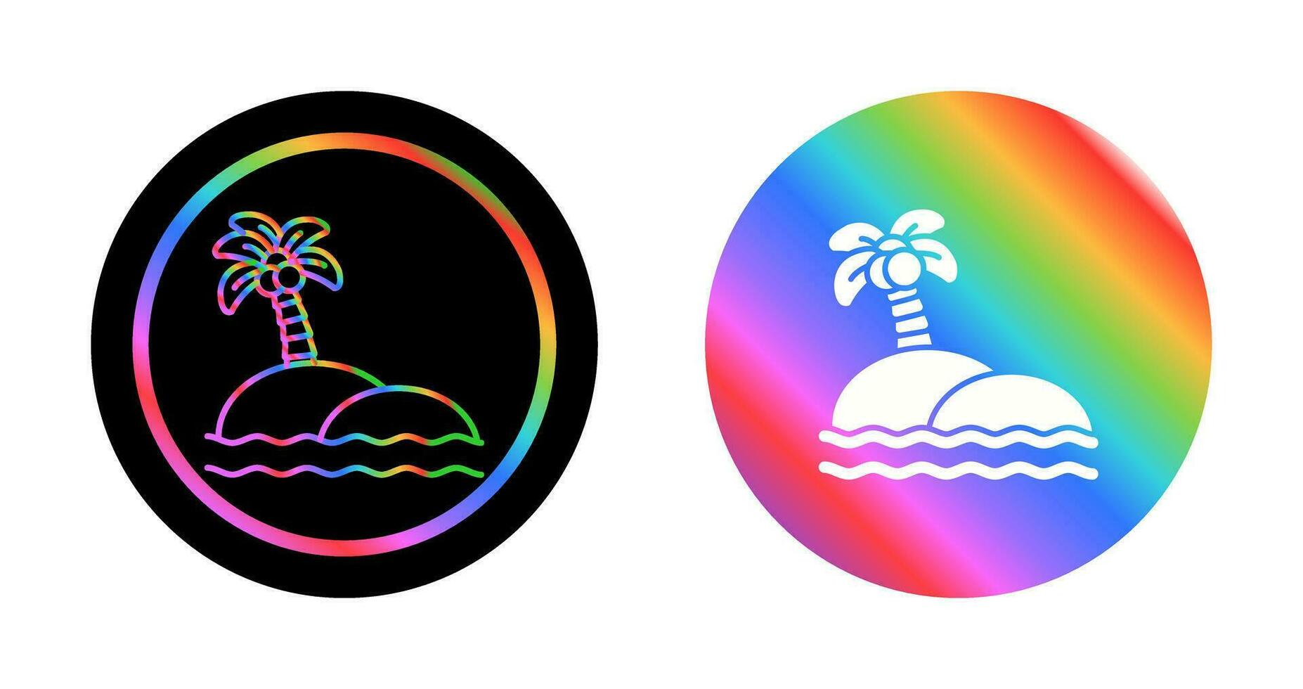 Island Vector Icon