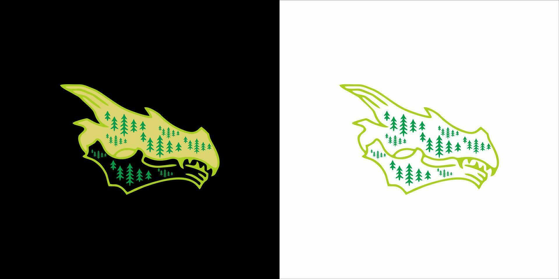 two logos for a company with a green and black background vector