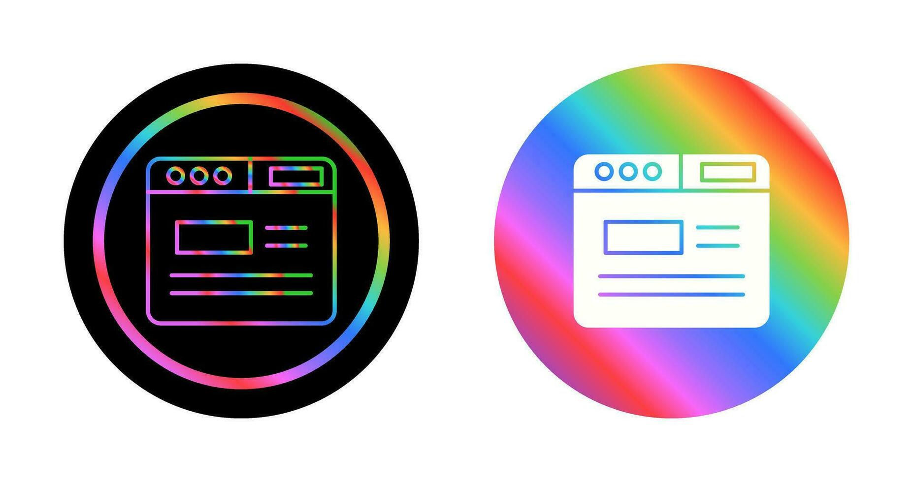 Webpage Vector Icon