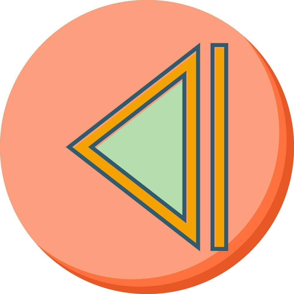 Arrow Back Vector Icon