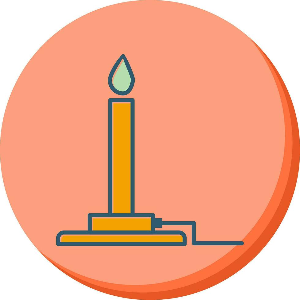 Bunsen Burner Vector Icon
