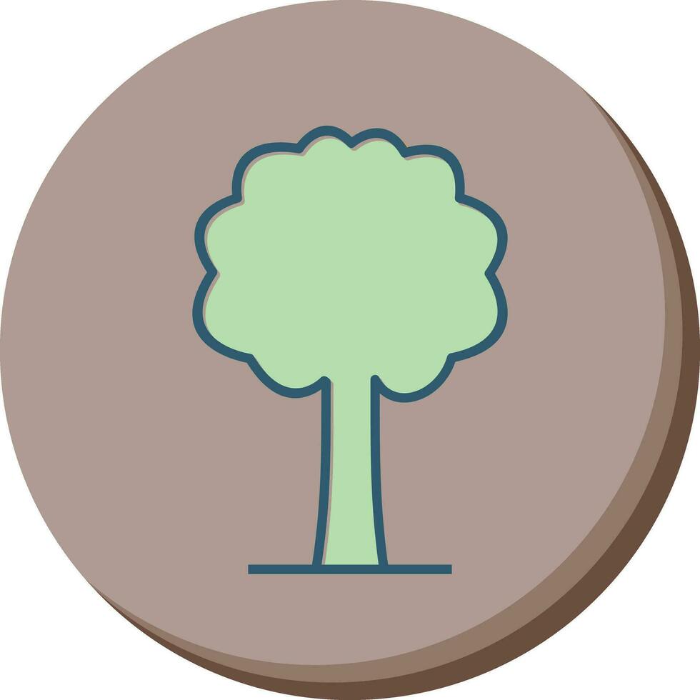 icono de vector de árbol