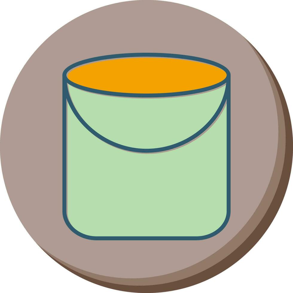 Sand bucket Vector Icon