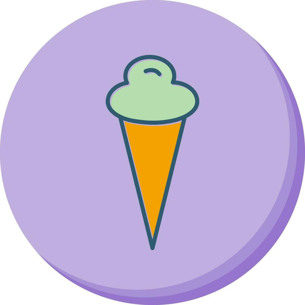 Icecream Cone Vector Icon