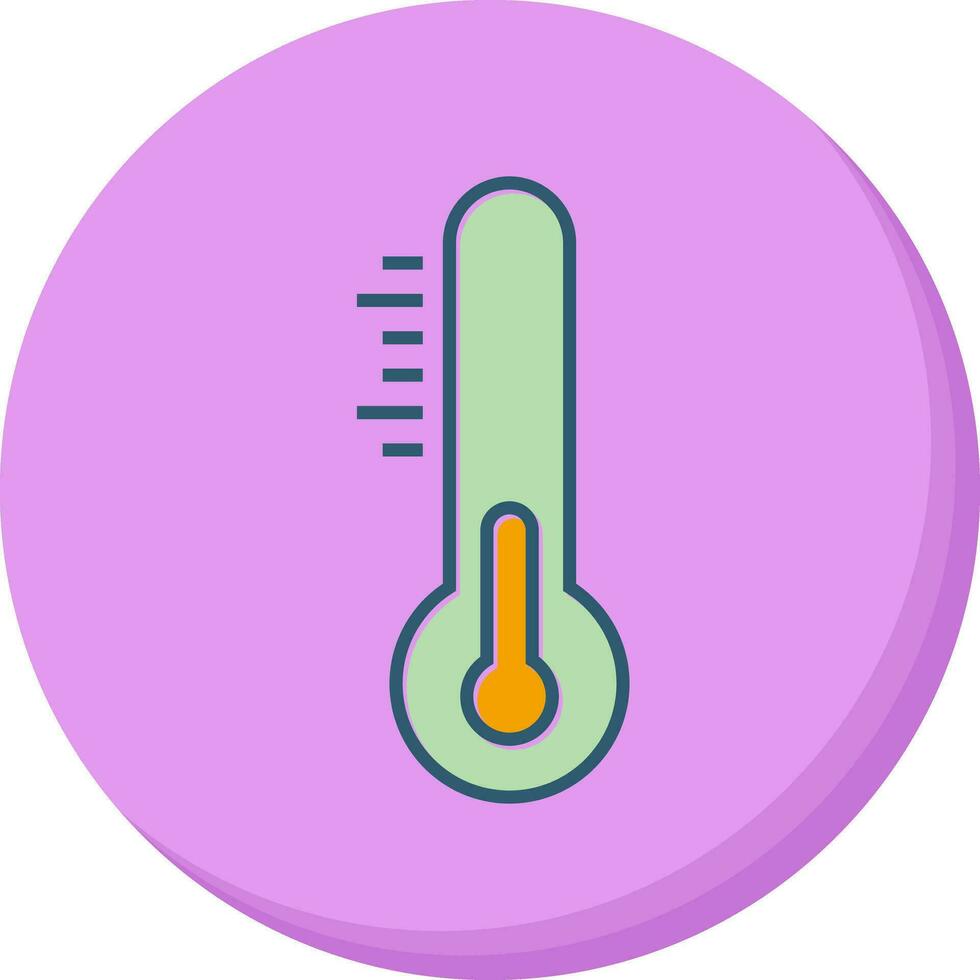 icono de vector de temperatura