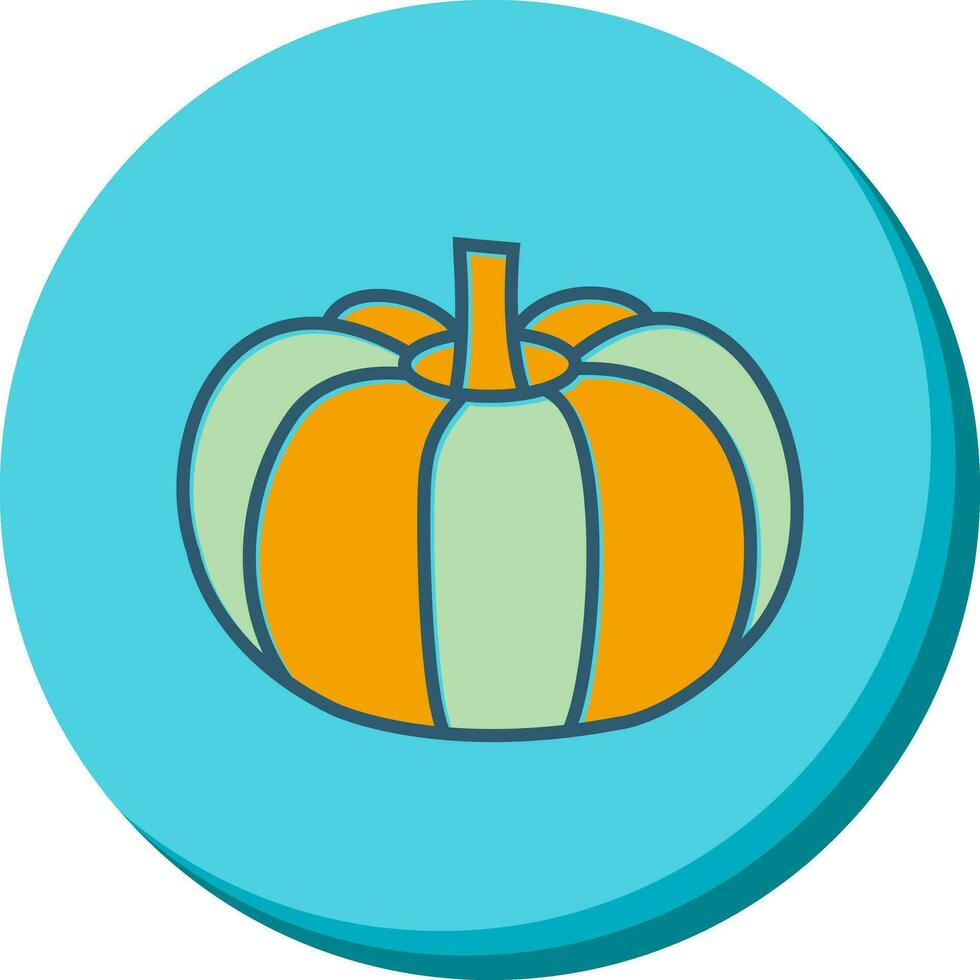 icono de vector de calabaza