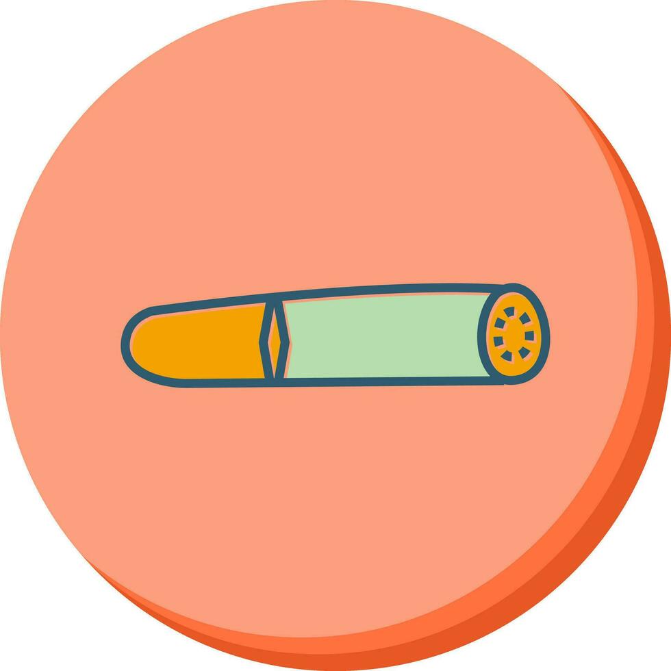 Cigar Vector Icon