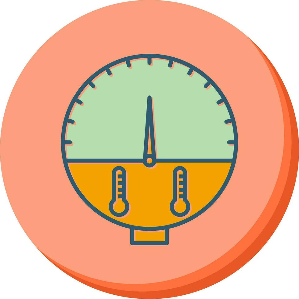 Temperature Indicator Vector Icon