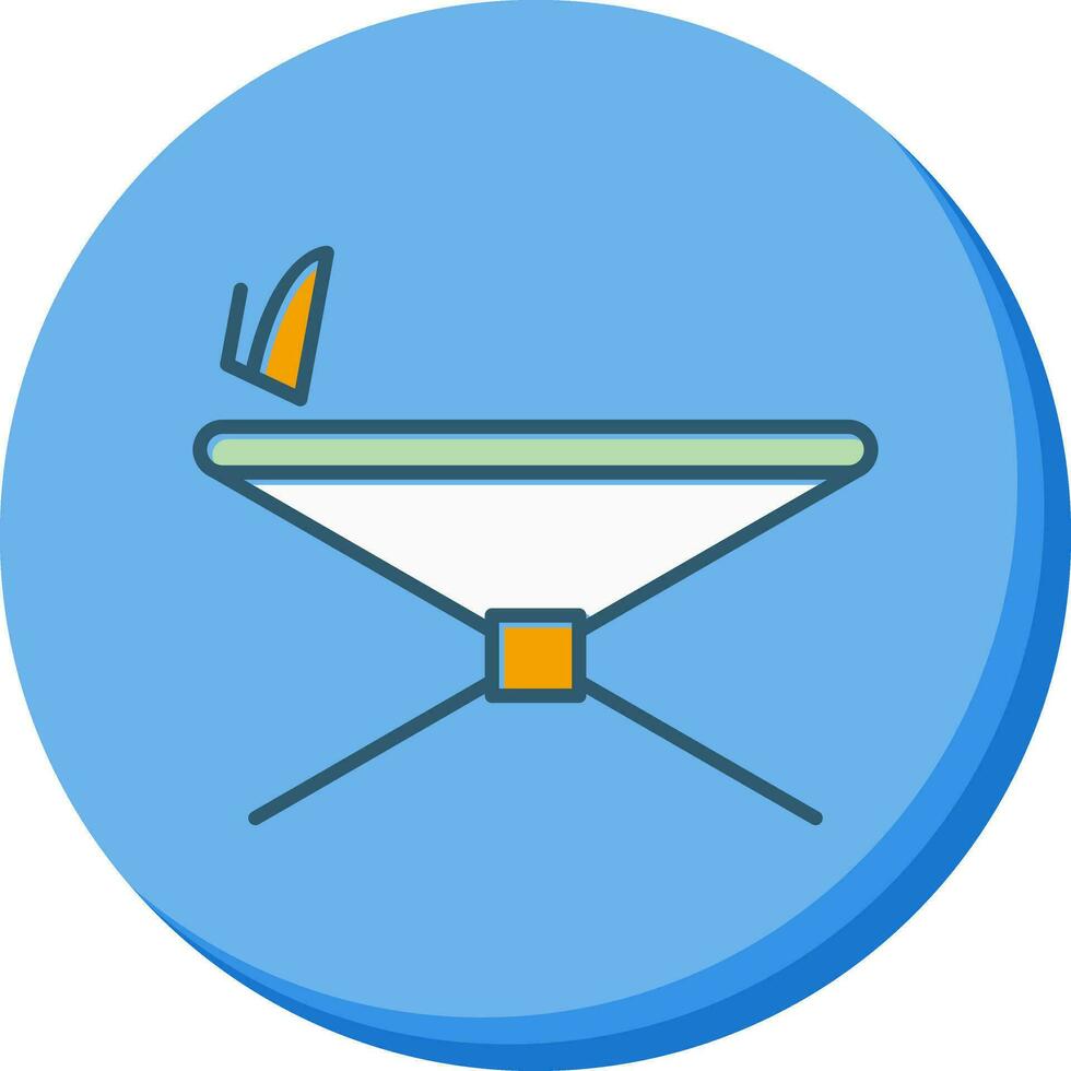Iron Stand Vector Icon
