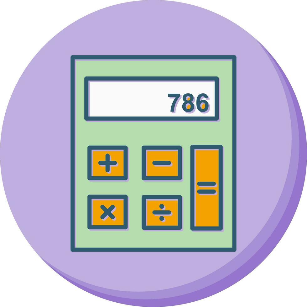 Calculator Vector Icon