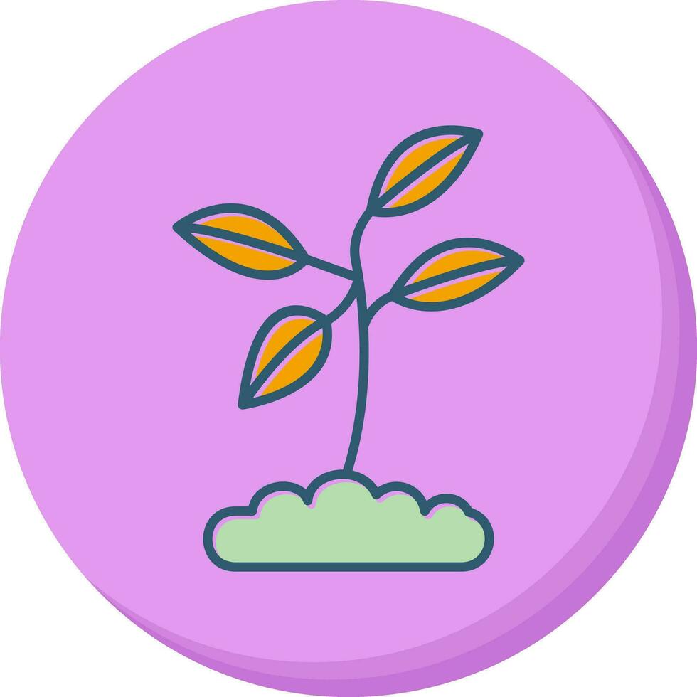 icono de vector de planta