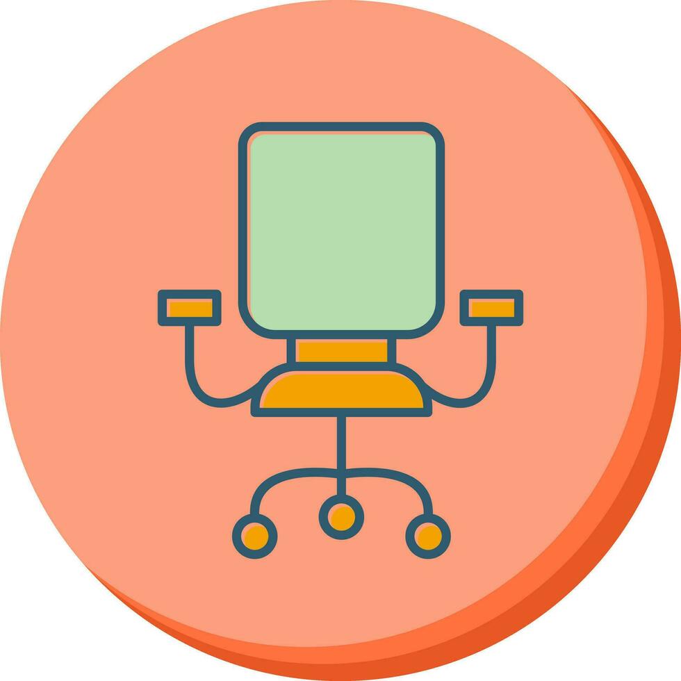 Office Chair Vector Icon