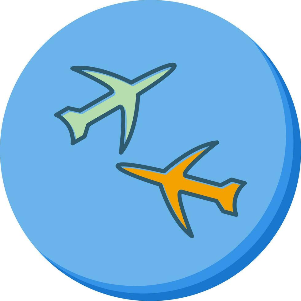 Multiple Flights Vector Icon