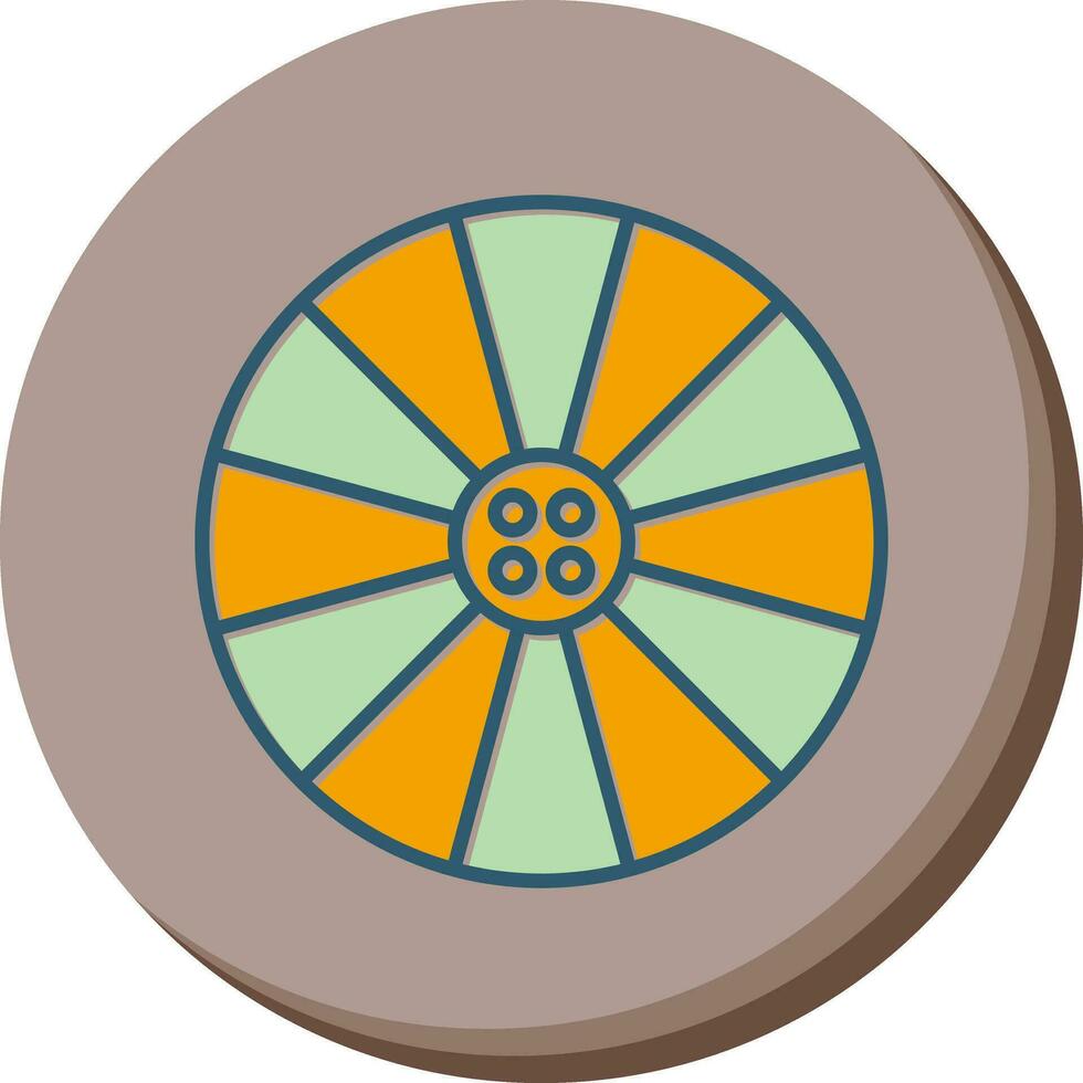 Wheel Vector Icon