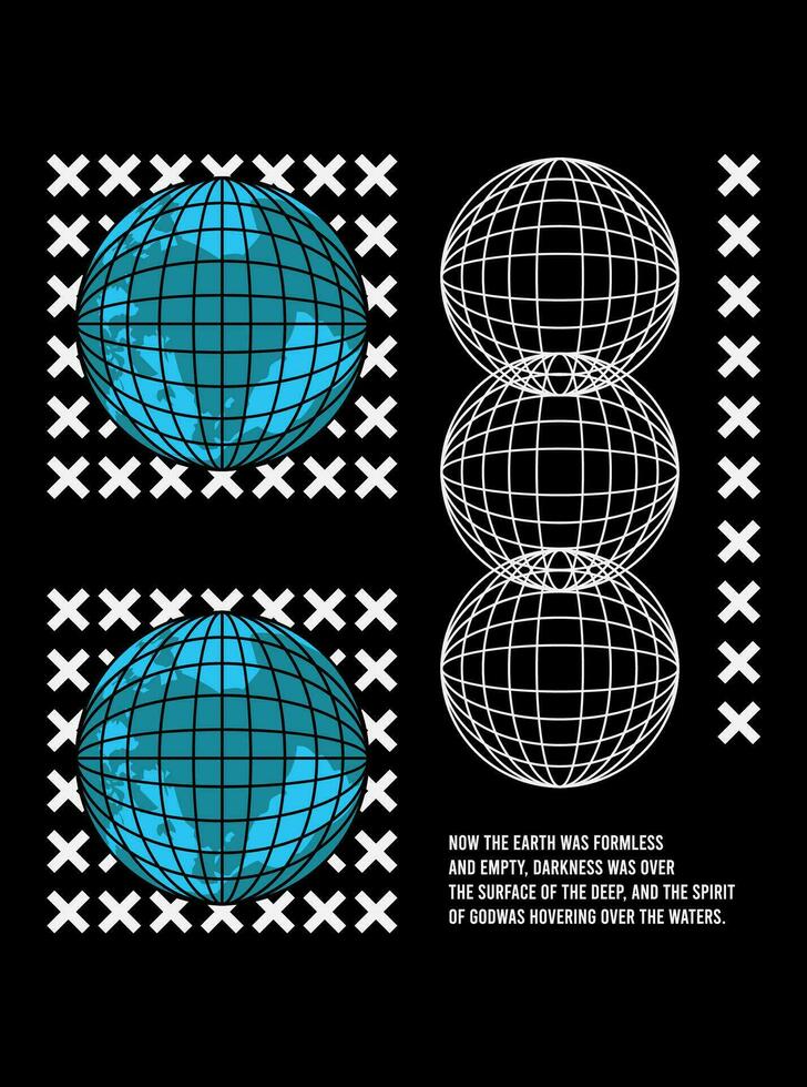 the earth vector streetwear