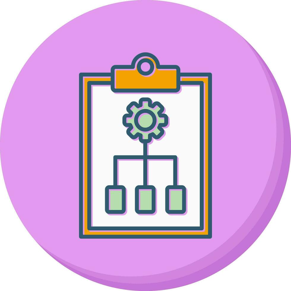 icono de vector de proyecto