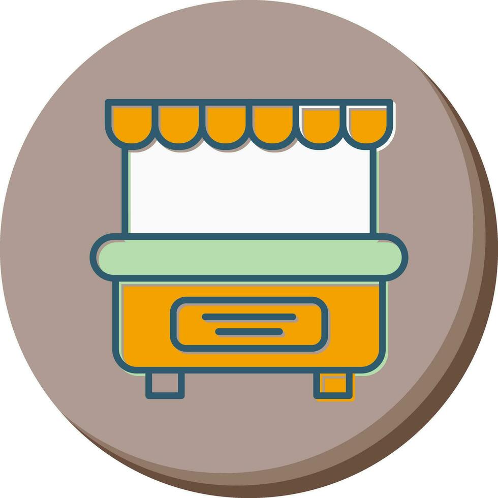 Food Stall Vector Icon