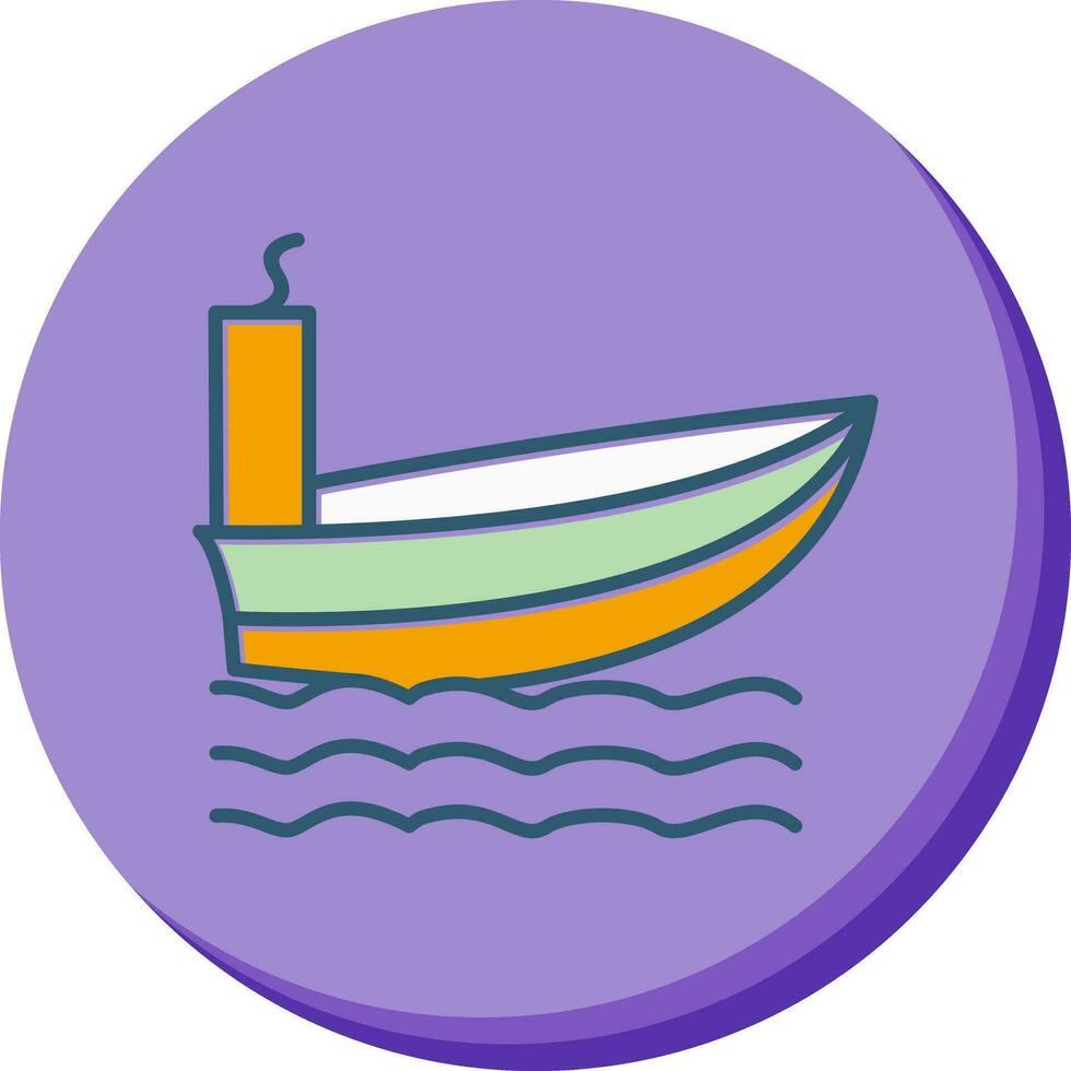 Steamship Vector Icon