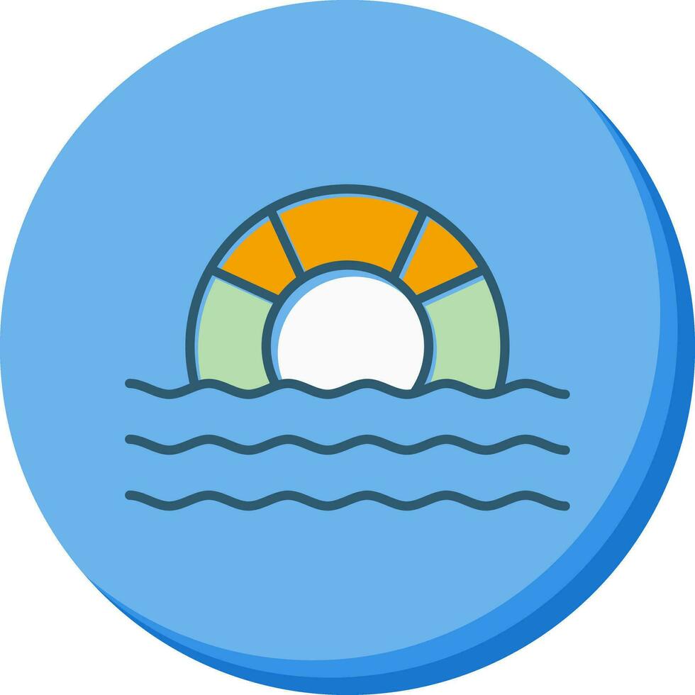 Float Vector Icon