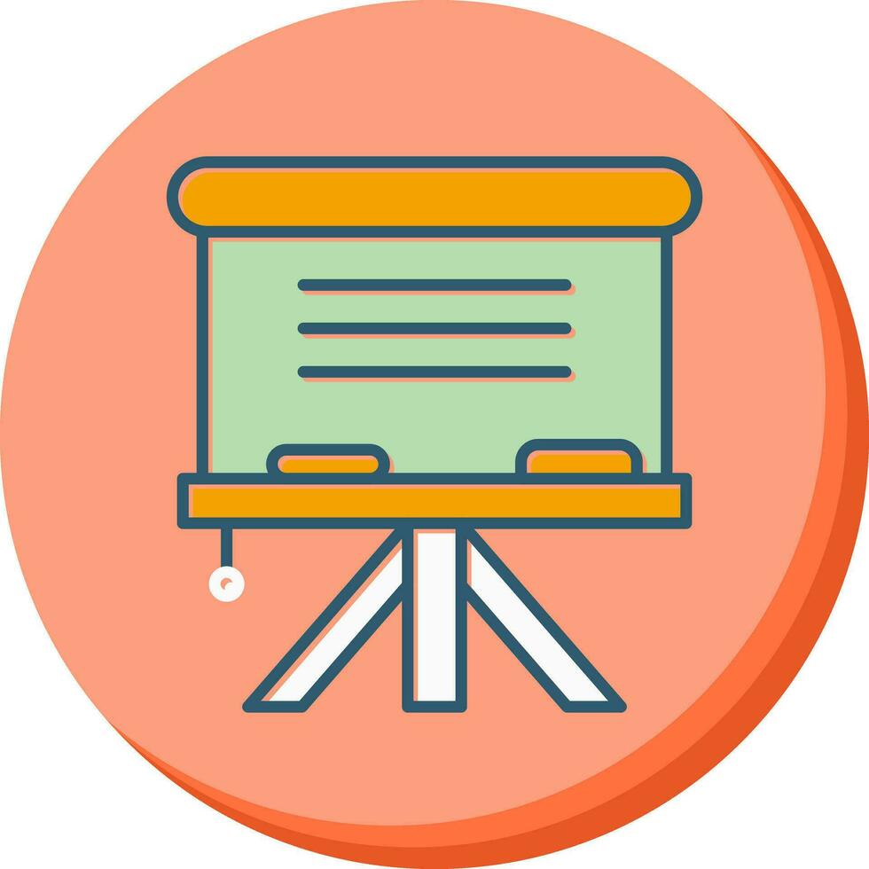 Whiteboard Vector Icon