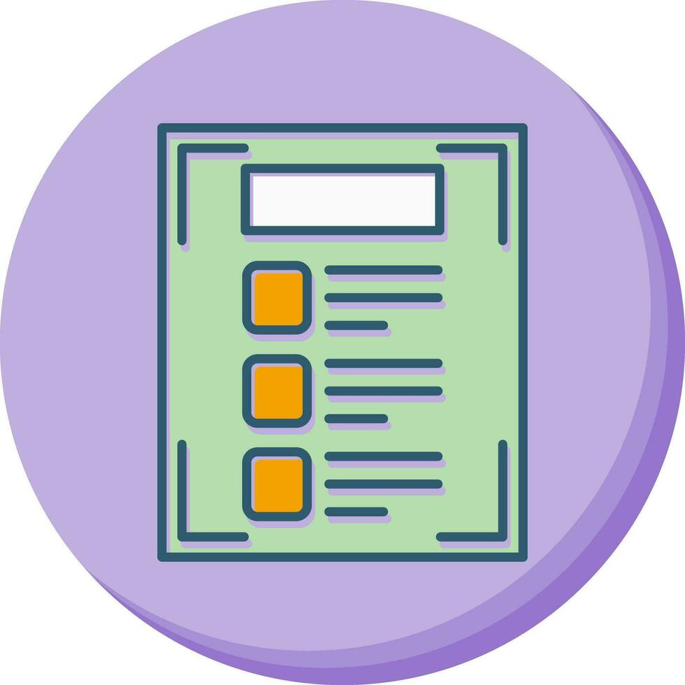 Menu Vector Icon