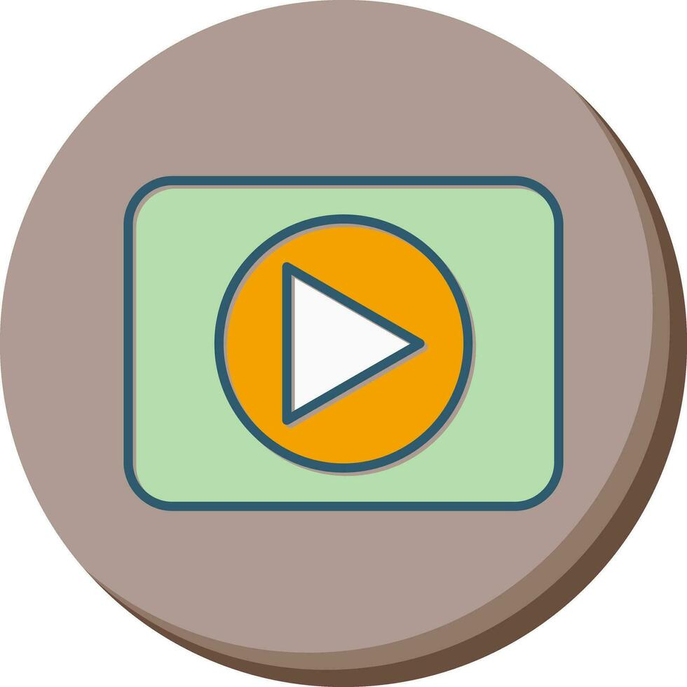 Play Button Vector Icon