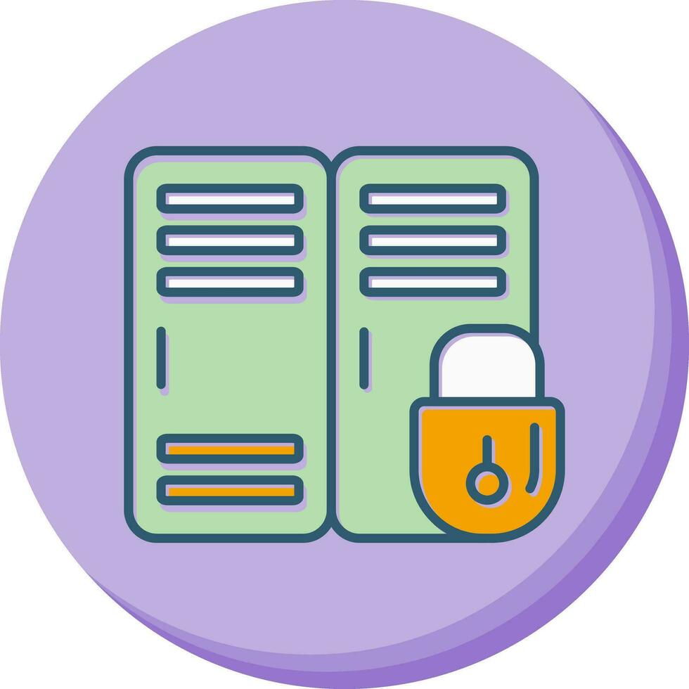 Locker Vector Icon