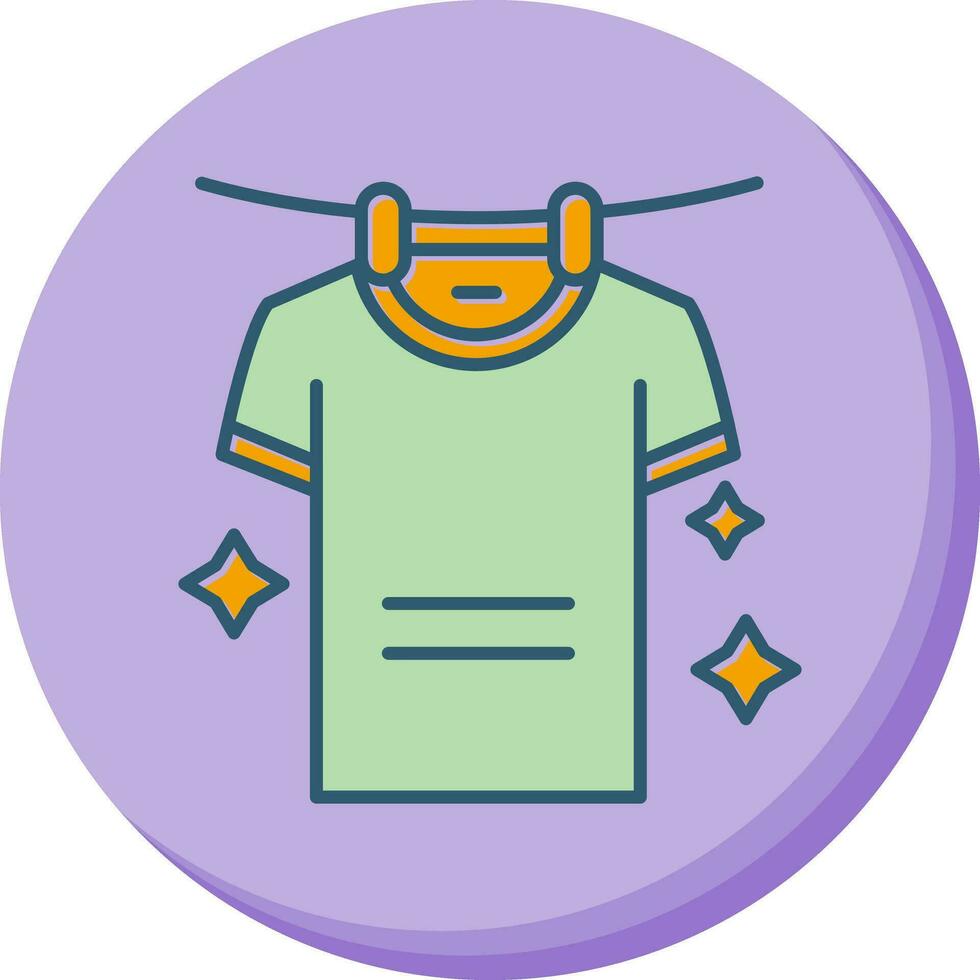 Drying Vector Icon