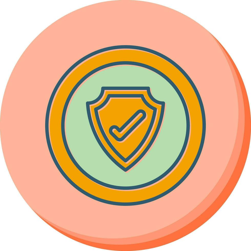 Security Token Vector Icon