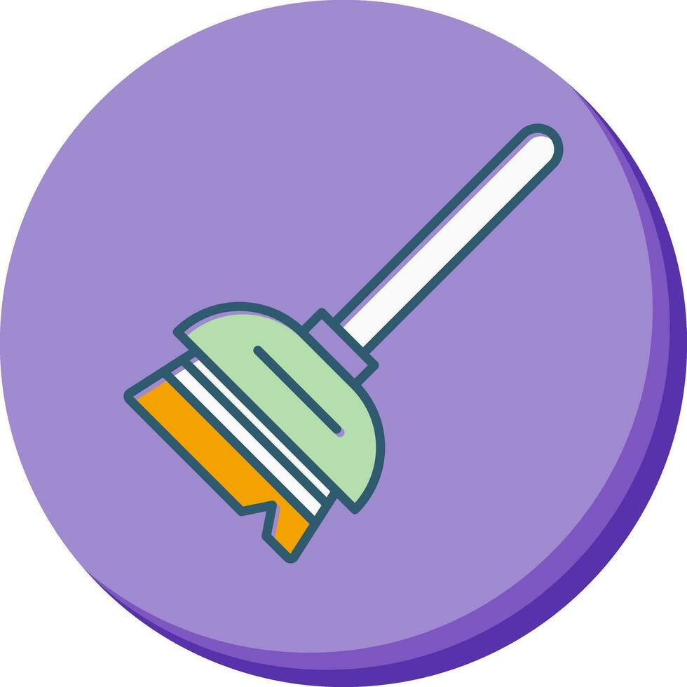 Broom Vector Icon