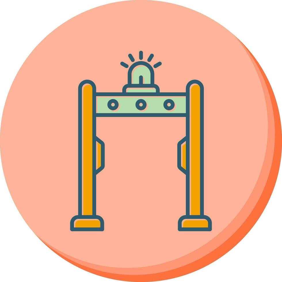 Metal Detector Vector Icon