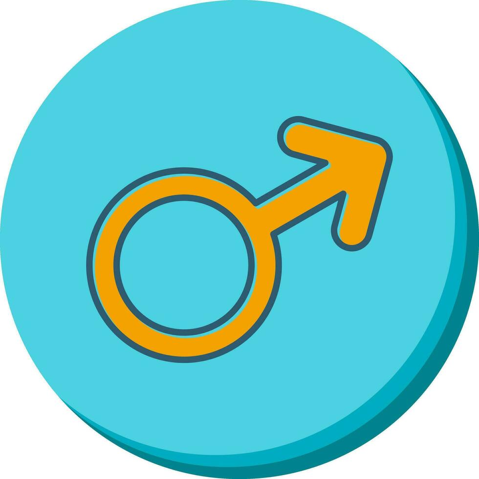 Male Sign Vector Icon