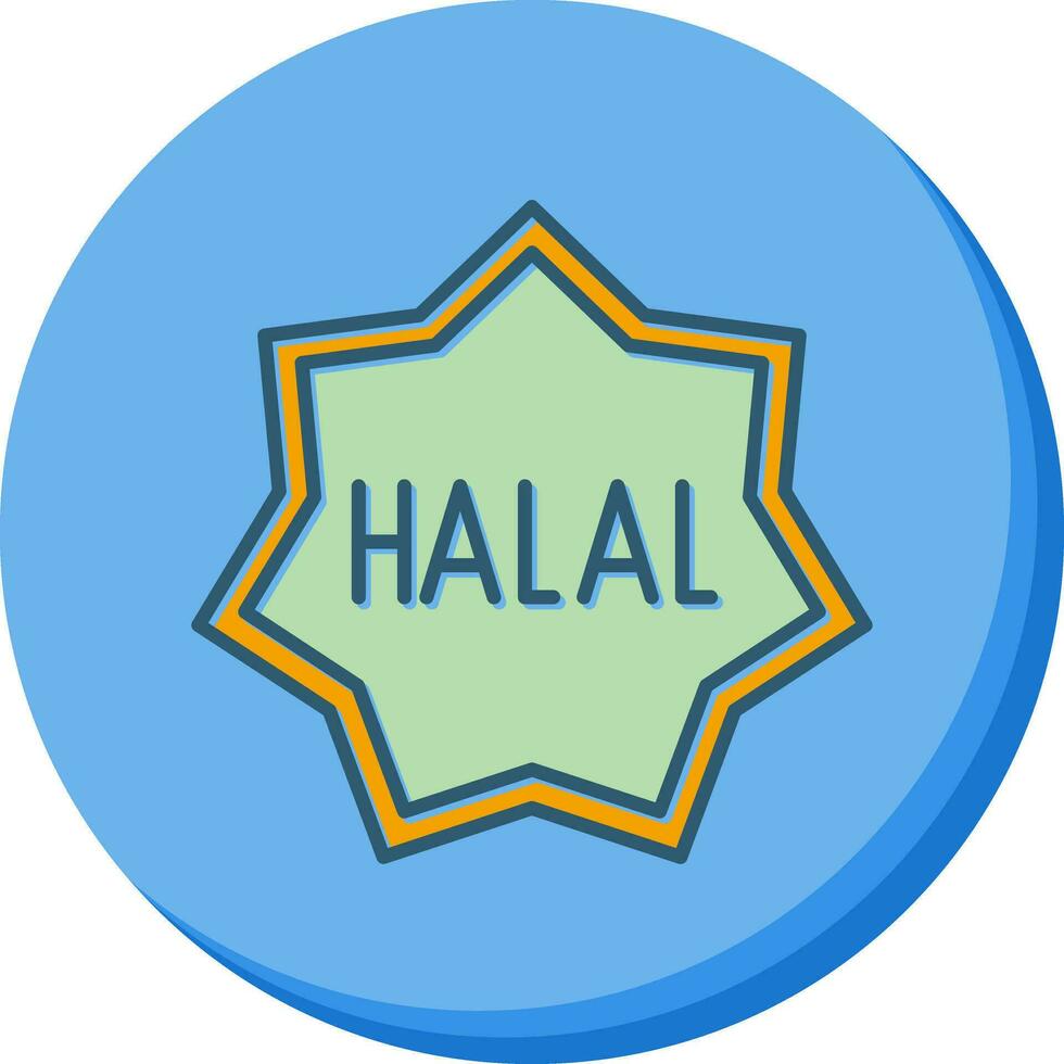 Halal Vector Icon
