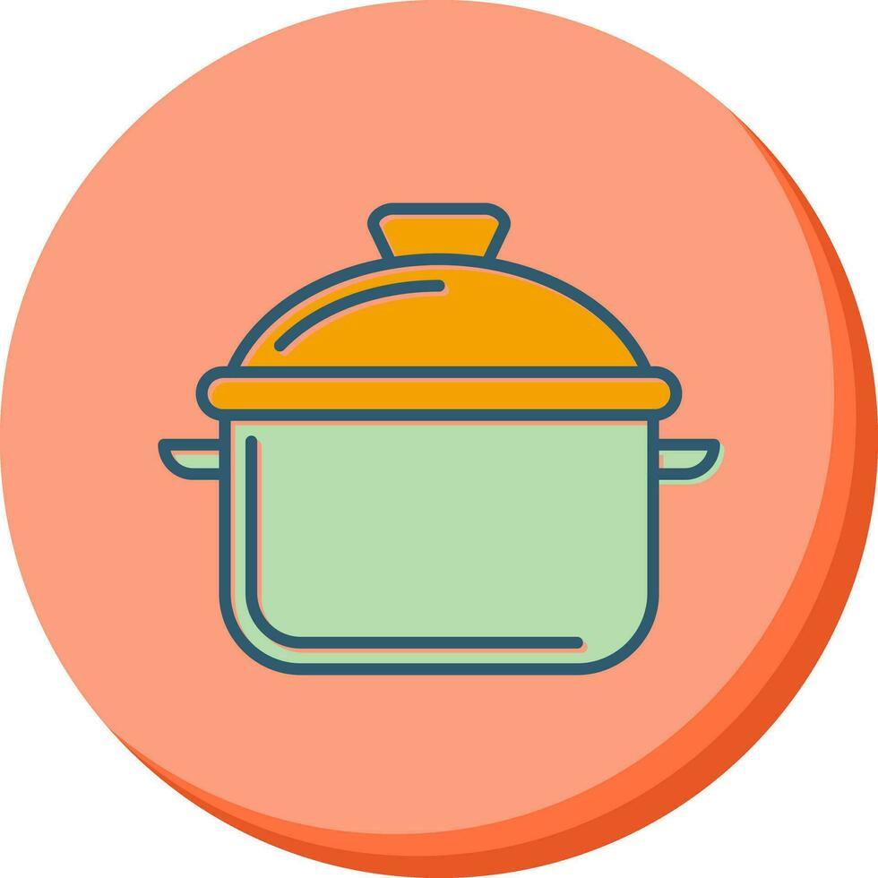 Cooking Pot Vector Icon