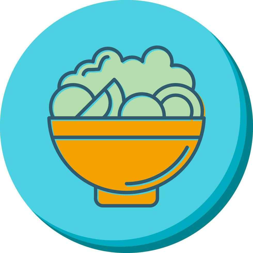 Salad Vector Icon