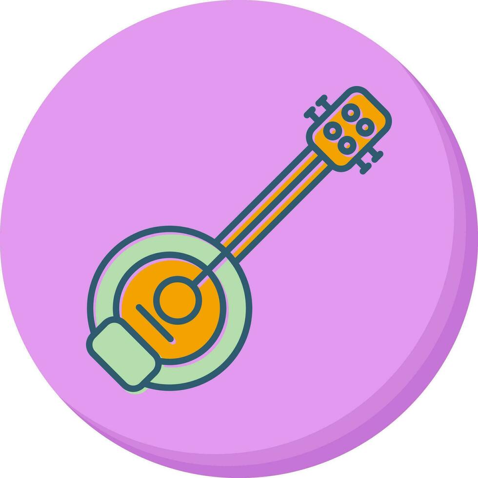 Mandolin Vector Icon