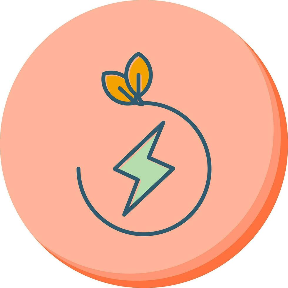 Eco Energy Vector Icon